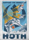 Galactic Retro Space Movie Canvas Poster 7