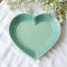 Heart Shaped Ceramic Pet Bowl With Anti Vomiting Elevated Design 9
