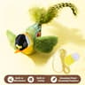 Interactive Catnip Bird Toy With Realistic Sound For Indoor Cats 6