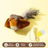 Interactive Catnip Bird Toy With Realistic Sound For Indoor Cats 8