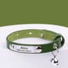 Personalized Leather Cat Collar With Bell And Custom Engraving 6