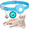 AirTag Compatible Reflective Cat Collar With Bell And Secure Holder 12