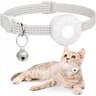 AirTag Compatible Reflective Cat Collar With Bell And Secure Holder 14