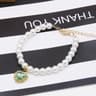 Pearl Style Adjustable Cat Collar With Bell Necklace 9