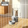 Hanging Automatic Pet Feeder And Water Dispenser Set 6