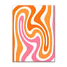 Retro Pink Cocktail Fruit Canvas Wall Art 10