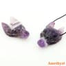 Hand Carved Wolf Head Crystal Pendant Necklace 4