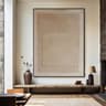 Large Beige Abstract Textured Canvas Wall Art 8