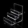 Clear Acrylic Tiered Display Shelf Organizer 11