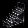 Clear Acrylic Tiered Display Shelf Organizer 13