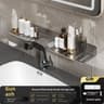 Wall Mounted Bathroom Sink Storage Shelf Rack 5