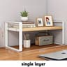 Multi Tier Iron Desk Storage Rack Organizer Shelf 7