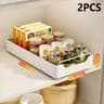 Pull Out Cabinet Storage Rack With Sliding Rail Organizer Basket 11