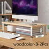 Desktop Monitor Riser And Laptop Storage Stand 13