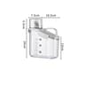 1500ML Airtight Grain Storage Container With Measuring Cup 5