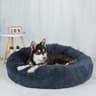 Plush Calming Dog Bed Washable Fluffy Pet Sofa 2