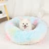 Plush Calming Dog Bed Washable Fluffy Pet Sofa 7