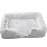 Winter Warm Dog Bed Plush Pet Sofa Basket 11
