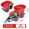 24G RC Farm Tractor And Trailer Toy Set 15