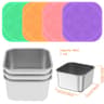 Stainless Steel Snack Container Set 6