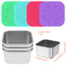 Stainless Steel Snack Container Set 7