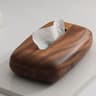 Walnut Wood Tissue Box Cover Holder 6