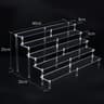 Clear Acrylic Multi Tier Display Riser Stand 14