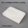 100 Pack Vacuum Sealer Food Storage Bags 6