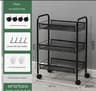 5 Tier Rolling Storage Organizer Cart 9