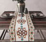 Aztec Boho Linen Table Runner 17