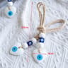 Evil Eye Macrame Wall Hanging Decor 16