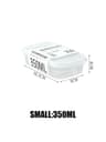 Fresh Food Storage Crisper Container Set 6