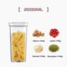 Rotating Sealed Food Storage Jar Set 11