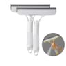 3 In 1 Window Cleaning Spray Squeegee With Microfiber Scrubber 13