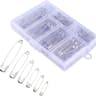 250PCS Stainless Steel Safety Pins Assortment Set 6