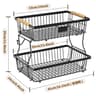 Double Layer Fruit And Vegetable Storage Rack 15