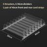 Automatic Shelf Pusher Display Rack Organizer 13