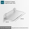 Self Adhesive Wall Mounted Storage Shelf Organizer 14
