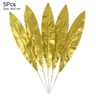 Artificial Gold Green Turtle Palm Leaves Set 21