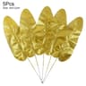 Artificial Gold Green Turtle Palm Leaves Set 22
