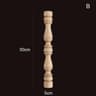 Vintage Wood Carved Spindle Column 18