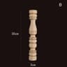 Vintage Wood Carved Spindle Column 9
