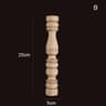 Vintage Wood Carved Spindle Column 13
