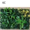 Artificial Green Wall Panel Faux Jungle Grass Mat For Indoor And Outdoor Decor 10