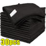 Black Microfiber Cleaning Cloth For Home And Car 8