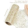 Laser Sequin Organza Tulle Roll For Wedding And Party Decor 7