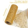 Laser Sequin Organza Tulle Roll For Wedding And Party Decor 9