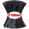 Self Locking Nylon Cable Zip Ties For Wire Organization 19