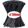 Self Locking Nylon Cable Zip Ties For Wire Organization 20