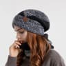 Winter Knitted Beanie And Scarf Set 10